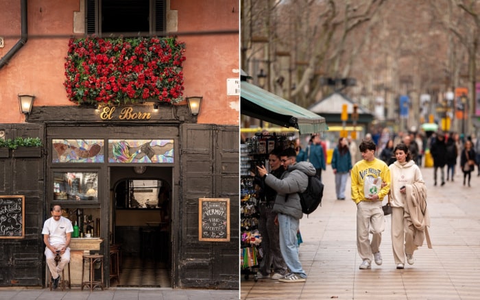 Туристы Каталонии