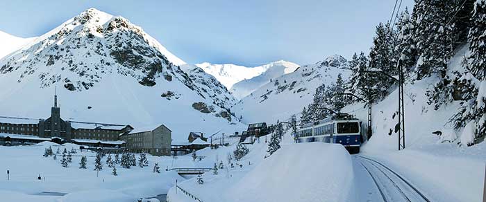 Горнолыжные курорты Испании: Vall de Nuria (Ribes de Freser)