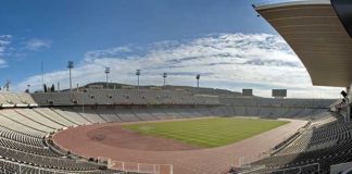 Олимпийский стадион в Барселоне
