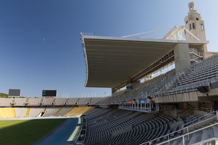 Олимпийский стадион в Барселоне сегодня