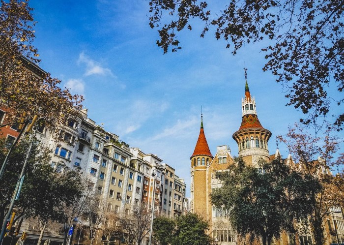 Барселона проспект диагональ турция площадь
