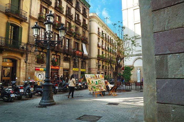 Staryj Gorod Barselony Putevoditel Barselona Tm