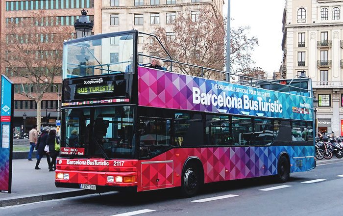 Экскурсионный автобус Барселоны