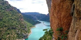 Уникальное ущелье Монт Ребей в Каталонии