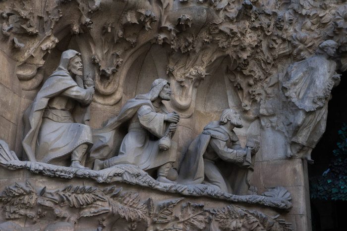 Внешние фасады Sagrada Familia