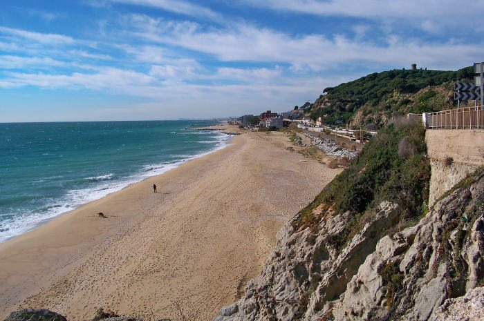 Нудистские пляжи Испании: La musclera – Arenys de Mar
