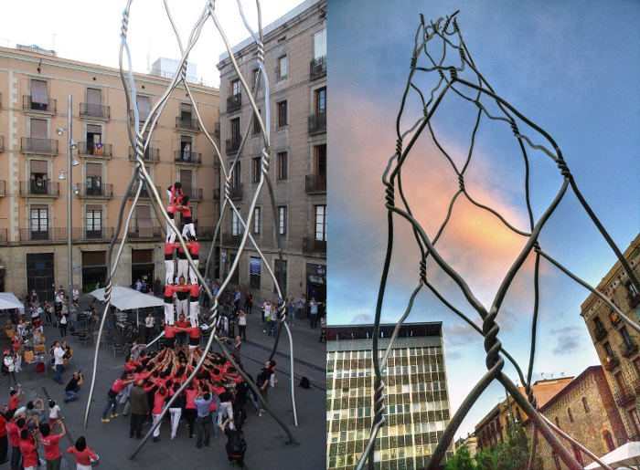 Посвящение кастельерам: главное о концептуальном памятнике Барселоны