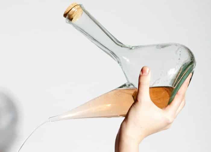 Как пить вино из поррона