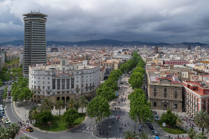 Барселона с высоты: лучшие фото с описанием