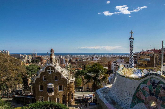 Park Guell - зеленая зона Барселоны