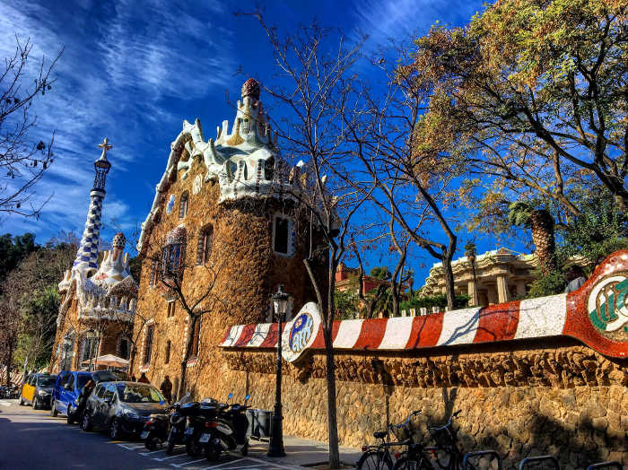 Вход в Park Guell