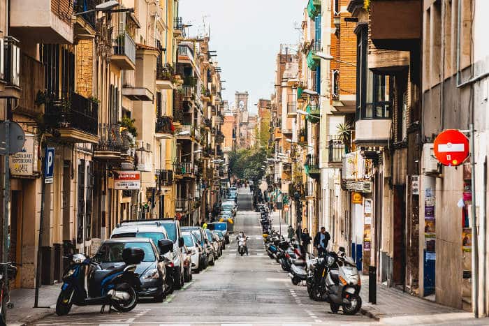 География Барселоны: улицы города
