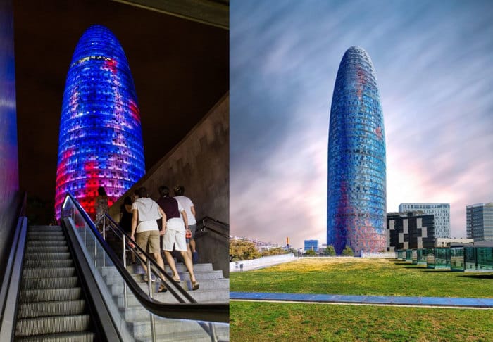 Архитектура в Барселоне: Башня Торре Агбар