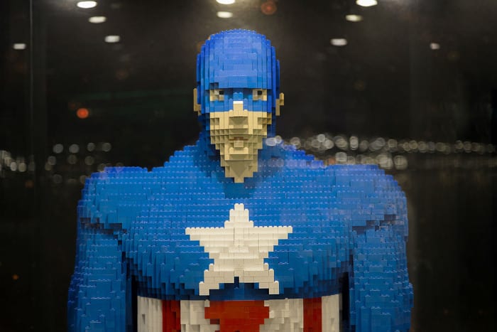 Exposición de Piezas Lego