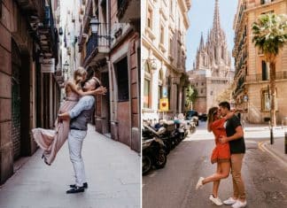 Романтическая Барселона: Инстаграм фото для love story