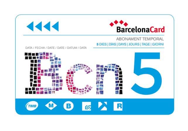 Карта Barcelona Card