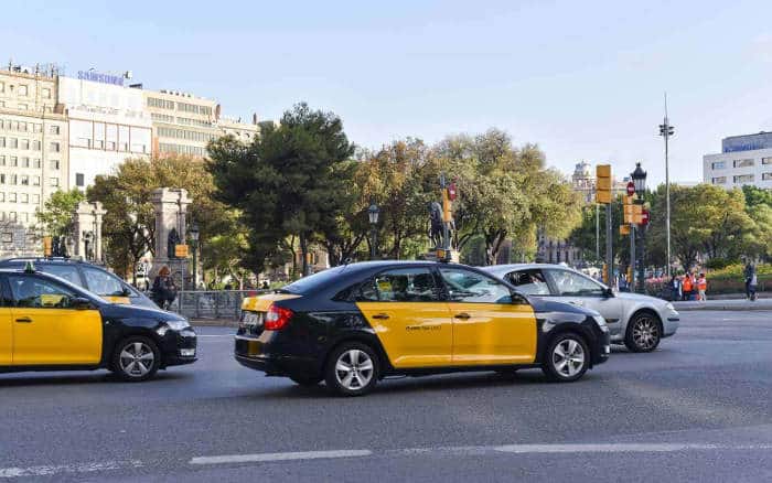 Такси в Барселоне