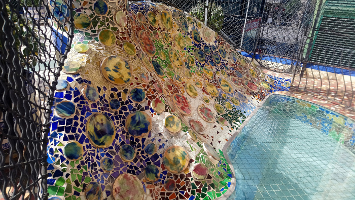 Плиточная мозаика Гауди