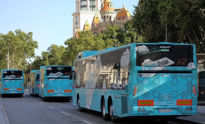 Аэробус в центр Барселоны