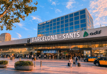 Главный вокзал Барселона Сантс
