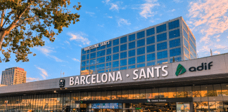 Главный вокзал Барселона Сантс