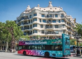 Экскурсионный автобус Барселоны