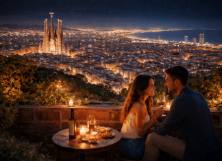 Ночь в Барселоне