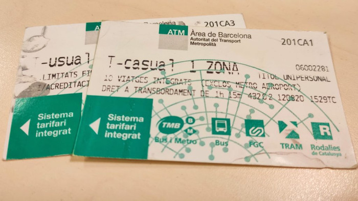 Сколько стоит билет T-Casual в Барселоне