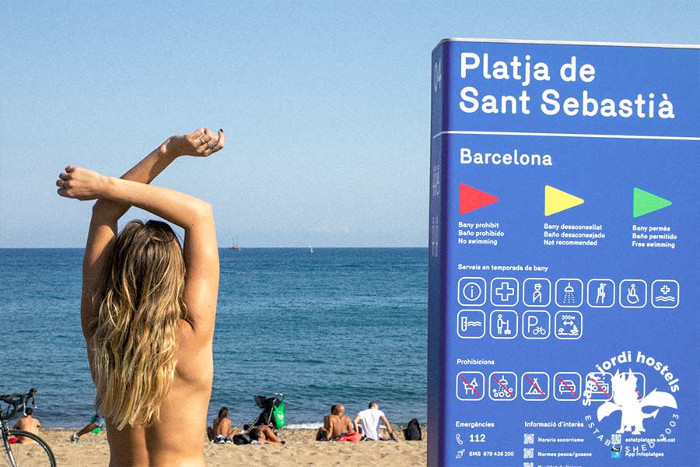 Нудисткие пляжи Барселоны